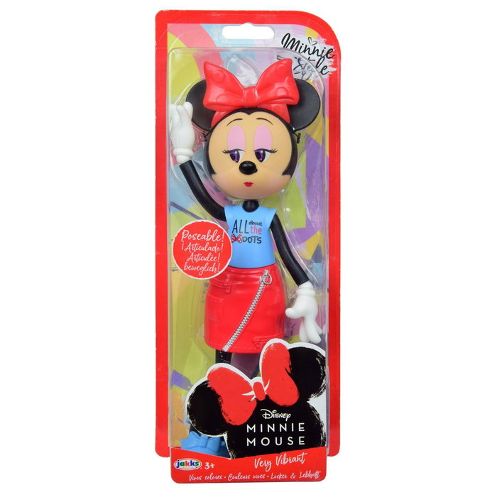 Disney Minnie Mouse Poupée vibrante - Jouet pour filles Disney Minnie Mouse Poupée vibrante - Jouet pour filles