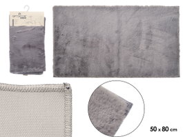 GIFTDECOR Alfombra Rabbit Gris foncé 50x80 cm