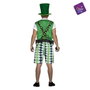 My Other Me - Déguisement Adulte Saint-Patrick avec Bière - Taille M-L - Costume de fête en polyester vert