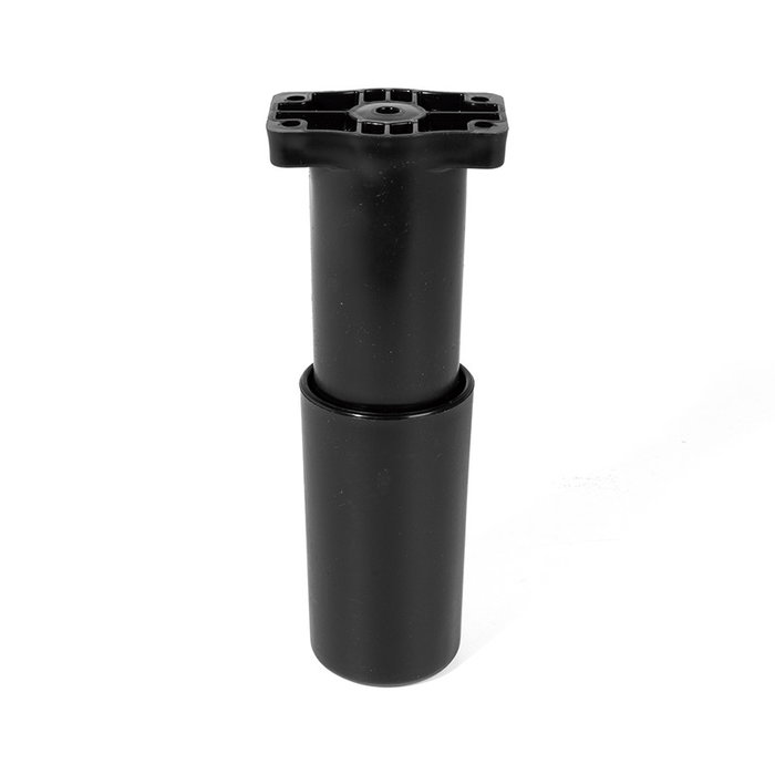 Q&Q Placa Regulable H100-H150 Pied réglable en plastique pour meuble