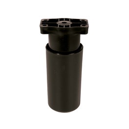 Q&Q Placa Regulable H100-H150 Pied réglable en plastique pour meuble