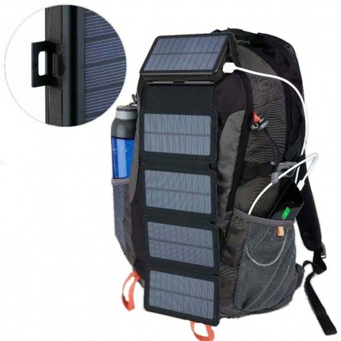 Powerneed Chargeur solaire ES20000B Noir