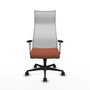 Piqueras y Crespo Chaise de Bureau Albacete Marron et Blanc
