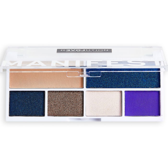 Relove By Revolution Palette de Fards à Paupières Manifeste - 6 Nuances, 6 x 0.65 g, Makeup Pour Femmes Relove By Revolution Palette de Fards à Paupières Manifeste - 6 Nuances, 6 x 0.65 g, Makeup Pour Femmes