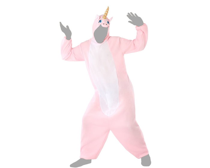 Déguisement licorne rose pour homme XL