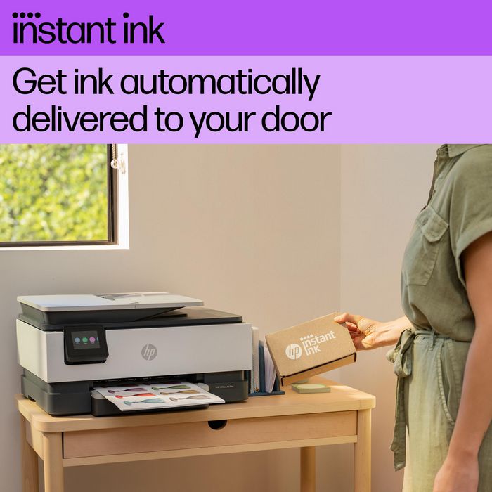 HP OfficeJet Pro 8134e - Imprimante Tout-en-un couleur avec écran tactile, télécopieur, chargeur automatique, impression 20 ppm, HP Instant Ink, HP+ HP OfficeJet Pro 8134e - Imprimante Tout-en-un couleur avec écran tactile, télécopieur, chargeur automatique, impression 20 ppm, HP Instant Ink, HP+