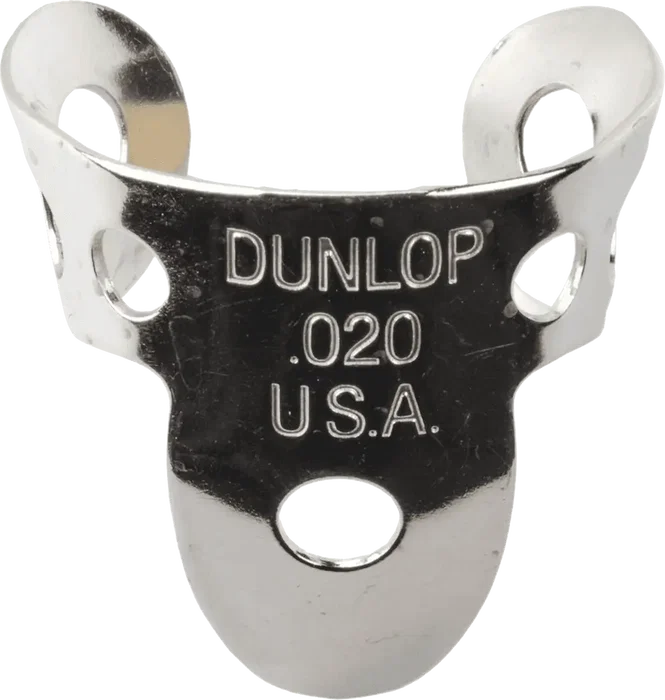 DUNLOP Pack de 20 médiators de doigt mini en Nickel Silver .020'' (0.51 mm)