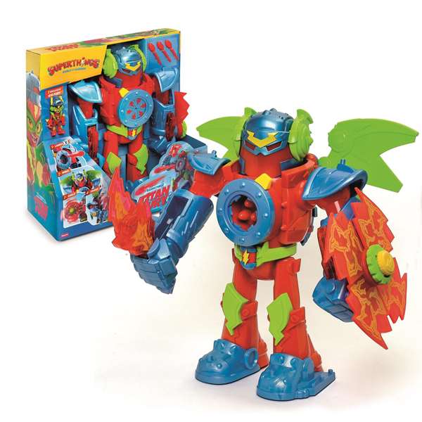 SuperThings S Titan Fury - Figurine de collection avec roues et ailes déployables - 40x40x17 cm SuperThings S Titan Fury - Figurine de collection avec roues et ailes déployables - 40x40x17 cm