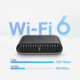 Router TP-Link TL-WR1502X Noir USB 2.0 Ethernet LAN 2 Wi-Fi 6 GHz