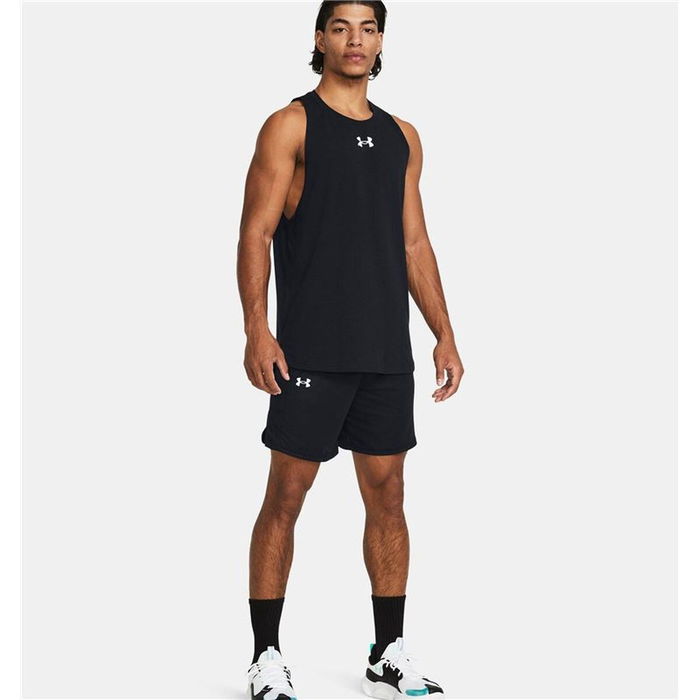 Short de Basket pour Homme Under Armour Baseline Noir