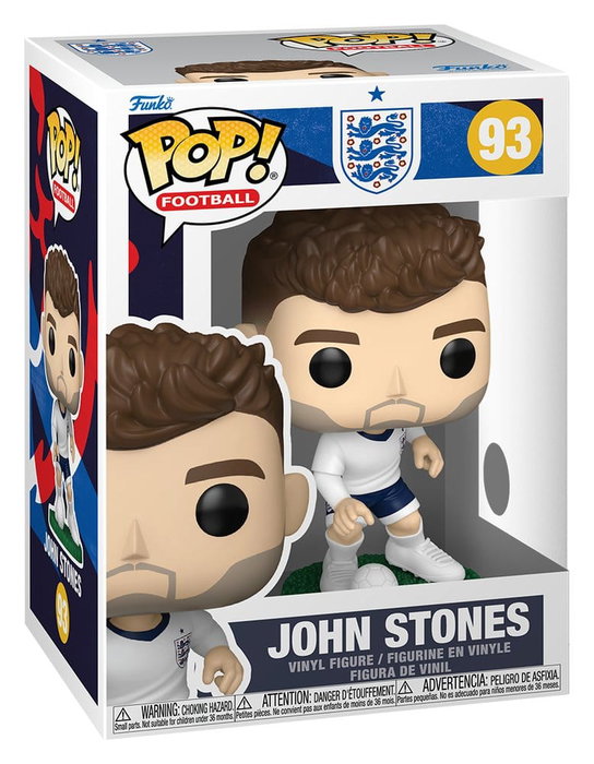 Funko POP! Football England John Stones Figurine en Vinyle Funko POP! Football England John Stones Figurine en Vinyle