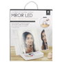 Cosmetic Club Miroir LED avec zone de rangement