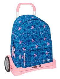 Safta Set Sac à Dos et Chariot Evolution 33x42x15cm