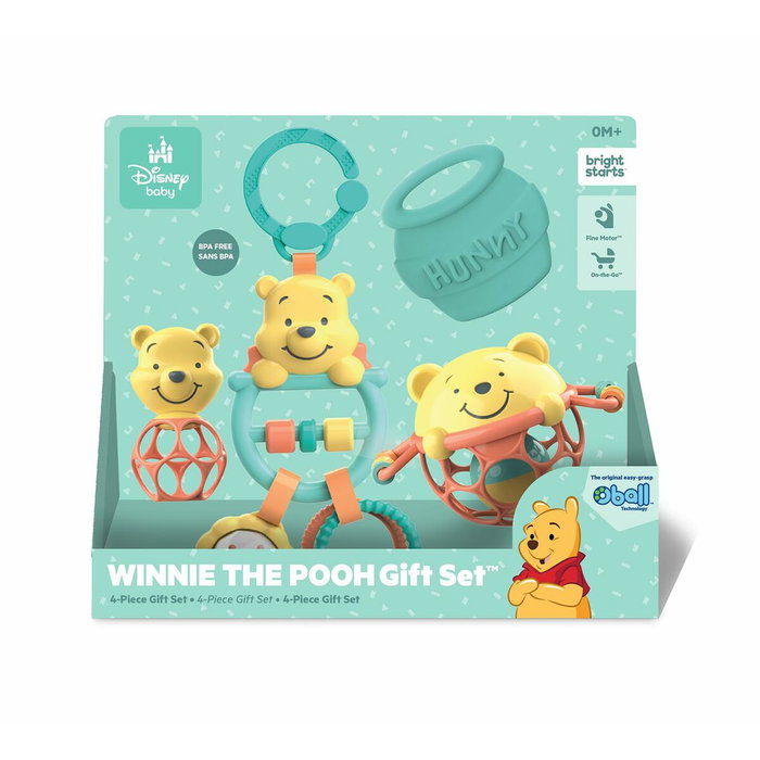 Disney Baby Coffret cadeau de naissance Winnie l'Ourson - 5 jouets d'éveil Disney Baby Coffret cadeau de naissance Winnie l'Ourson - 5 jouets d'éveil