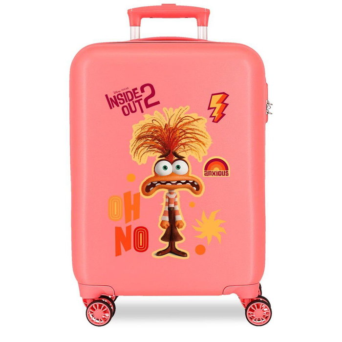 JOUMMA BAGS Maleta trolley ABS Disney Pixar Inside Out 2 Ansiedad Del Reves 55cm JOUMMA BAGS Maleta trolley ABS Disney Pixar Inside Out 2 Ansiedad Del Reves 55cm