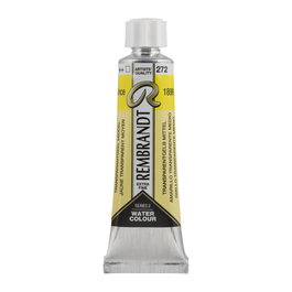 Rembrandt Aquarelle en tube 10 ml Jaune Transparent Moyen 272