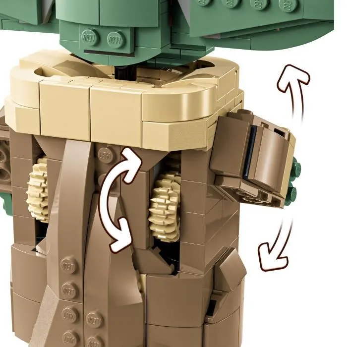 LEGO Star Wars : The Mandalorian 75403 Grogu et son Landspeeder - Jeu de Construction pour Enfants et Fans de 10 Ans et Plus