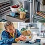 LEGO Star Wars : The Mandalorian 75403 Grogu et son Landspeeder - Jeu de Construction pour Enfants et Fans de 10 Ans et Plus
