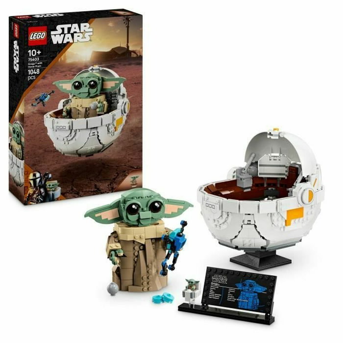 LEGO Star Wars : The Mandalorian 75403 Grogu et son landau LEGO Star Wars : The Mandalorian 75403 Grogu et son landau