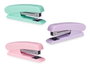 Pincello Agrafeuse 750 Agrafes Grande Assorti Couleurs Plastique 12,5x5x3,5 cm (Set de 24)