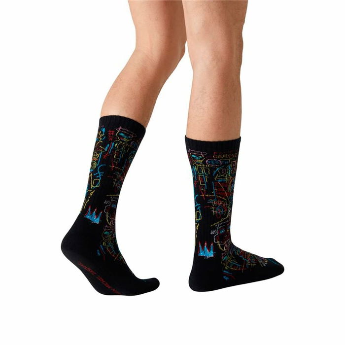Chaussettes Jimmy Lion Basquiat Kings Of Noir 41-46 Chaussettes Jimmy Lion Basquiat Kings Of Noir 41-46