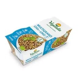 VEGETALIA Vasito Multigrano de Chia y Lino BIO 2x125g