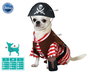 PetsConfort Disfraz Para Mascota Pirata S - Déguisement pirate pour chien, taille S, couleur rouge, en polyester