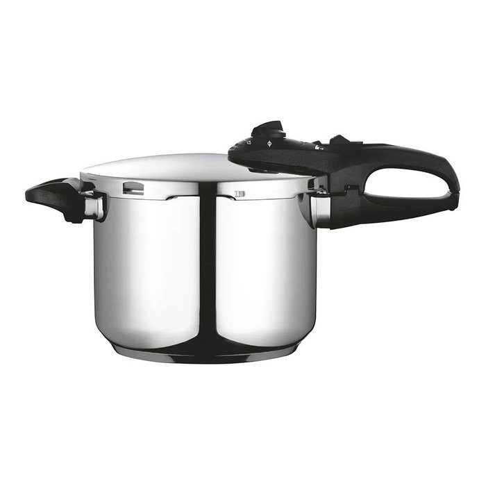 Fagor Olla super rapide duo 6L, inox 18/10, Ø23x17cm, 2 pressions, induction, chromé Fagor Olla super rapide duo 6L, inox 18/10, Ø23x17cm, 2 pressions, induction, chromé