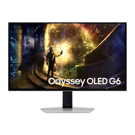 Samsung Monitor LS27DG610SUXEN - Ecran PC 27 pouces QHD 2560 x 1440, 165Hz, 1ms, HDR10, AMD FreeSync Premium, HDMI, DisplayPort