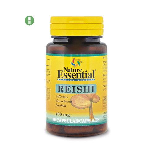 NATURE ESSENTIAL Reishi (Micelio) 400 mg, 50 capsules NATURE ESSENTIAL Reishi (Micelio) 400 mg, 50 capsules