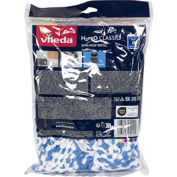 Vileda H2PrO Spin Mop Replacement Refill Vileda H2PrO Spin Mop Replacement Refill