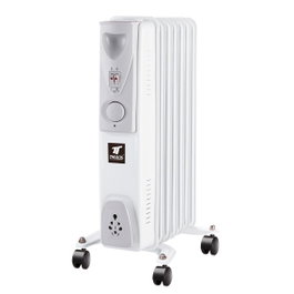 Thulos TH-RAC702 Radiateur à Huile 1500W 7 Éléments avec Thermostat Réglable Protection Surchauffe