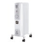 Thulos TH-RAC702 Radiateur à Huile 1500W 7 Éléments avec Thermostat Réglable Protection Surchauffe