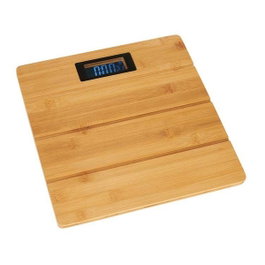 BERILO Balance Digitale Bambou 30x30cm Marron