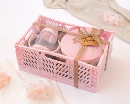 KioKids Set de repas rose Petits moments