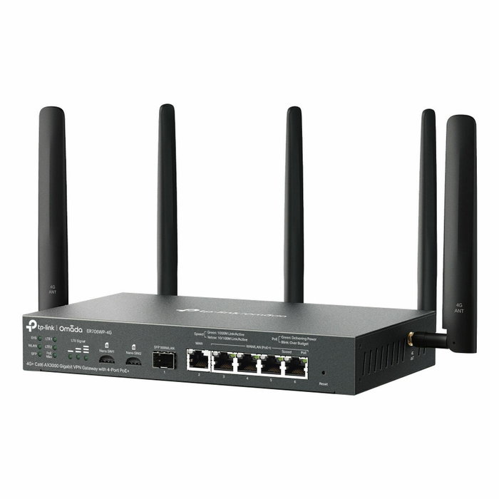 Router TP-Link ER706WP-4G Noir USB RJ45 Ethernet LAN PoE x 1