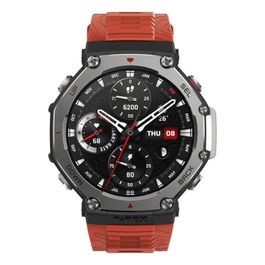 Montre intelligente Amazfit T-REX 3 47 mm 1,5" Noir Rouge Orange