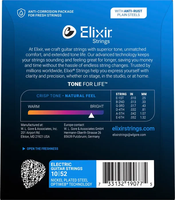 Elixir Optiweb Lh 10-52 Elixir Jeu électrique