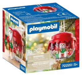 Playmobil Boule de Noël Sportif