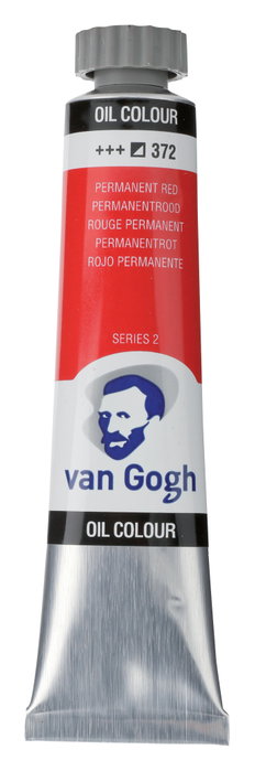 Van Gogh Peinture à l'huile Rouge Permanent 372, 20 ml Van Gogh Peinture à l'huile Rouge Permanent 372, 20 ml