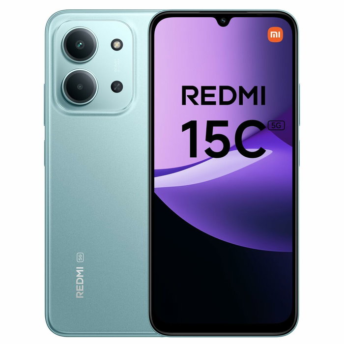 Smartphone Xiaomi Redmi 15C 6,9" Octa Core mediatek dimensity 6300 4 GB RAM 256 GB Vert