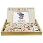 LEXIBOOK Jeu éducatif bilingue - Apprentissage des mots en espagnol et anglais - 50 cartes mots + 3 cartes traçage lettres - À partir de 3 ans