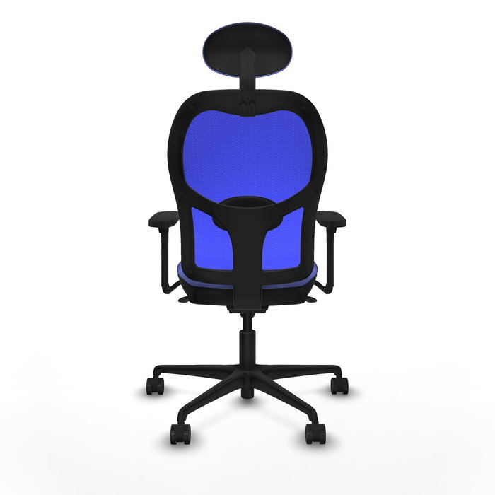 Piqueras y Crespo Chaise de Bureau 3D036N1 Bleu clair