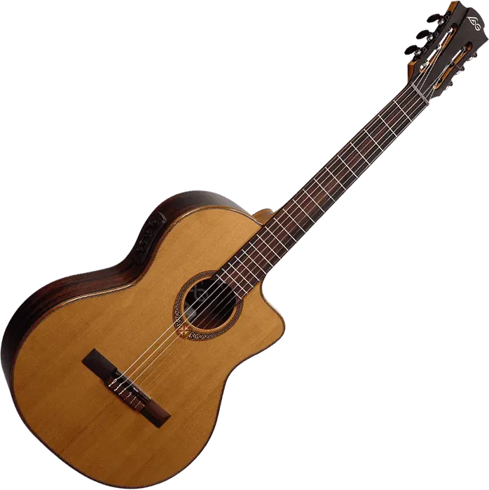 LAG Guitare Classique Électroacoustique Auditorium Occitania 118 Naturelle 4/4 LAG Guitare Classique Électroacoustique Auditorium Occitania 118 Naturelle 4/4