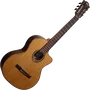 LAG Guitare Classique Électroacoustique Auditorium Occitania 118 Naturelle 4/4