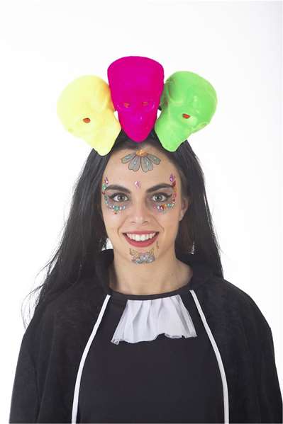 Creaciones Llopis Catrina Calaveras - Costume adulte taille M pour Fête des Morts Creaciones Llopis Catrina Calaveras - Costume adulte taille M pour Fête des Morts