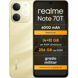 Smartphone Realme NOTE 70T 4 GB RAM 256 GB 6,74" Unisoc Doré