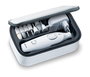 Beurer MP-42 - Set de Manucure et Pédicure Professionnel avec Lumière LED - 7 Embouts en Saphir - Rotation Réglable Droite/Gauche