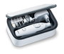 Beurer MP-42 - Set de Manucure et Pédicure Professionnel avec Lumière LED - 7 Embouts en Saphir - Rotation Réglable Droite/Gauche