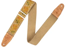 Levy´s Correa Vegan Hemp Series 2" - Floral Amarillo y Naranja